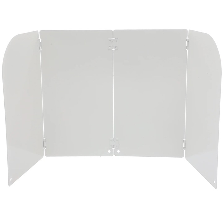 Ecran anti-stropire YANYXR, pliabil, otel, alb, 72x32x17.5cm