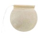 YANYXR khaki papír teafilter készlet, 100 db, 6x6x0.05cm