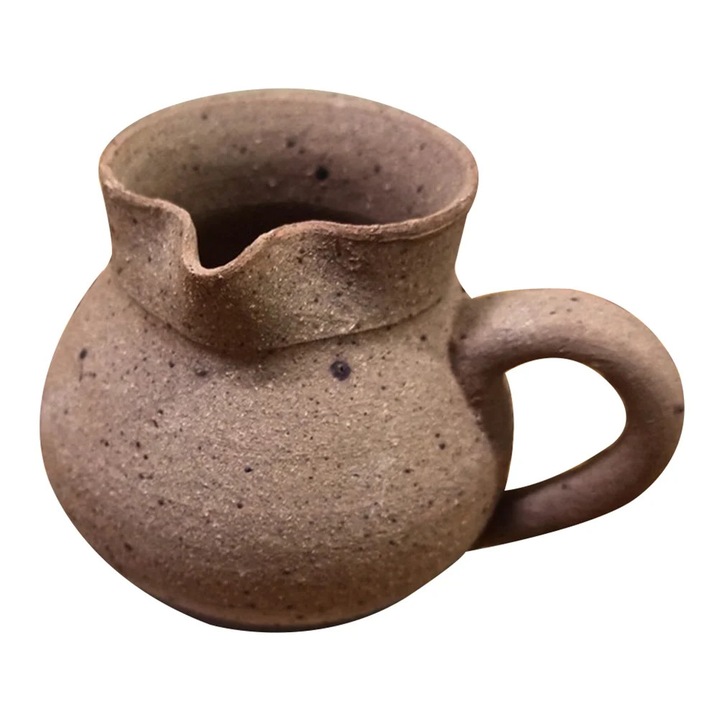 YANYXR kerámia edény, 150ml, sötétvörös, 10x8x8cm