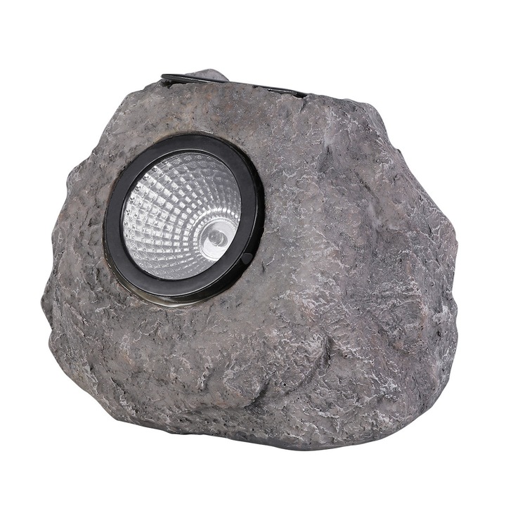 Соларна лампа YANYXR камък LED 15x10x15cm IP65 многоцветна