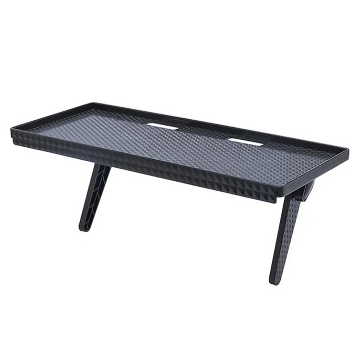 YANYXR monitortartó tárolóhely-szervező fekete 29.5x14x12.5cm