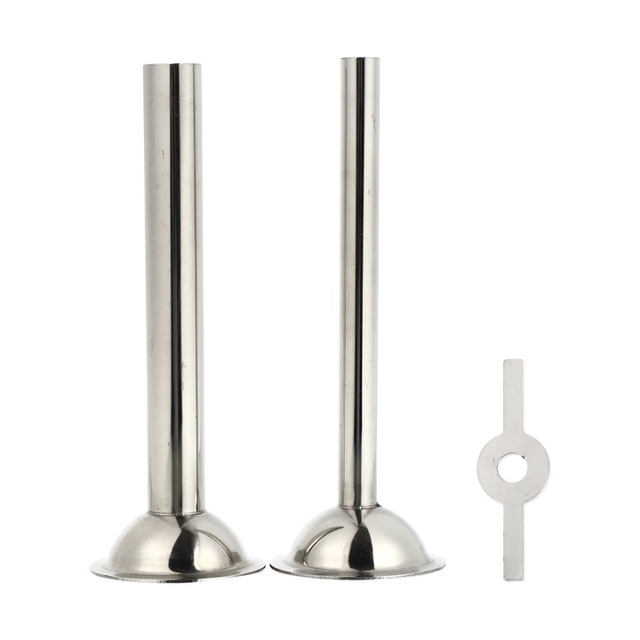 Set accesorii pentru preparat carnati, inox, 16x5.8x5.8cm
