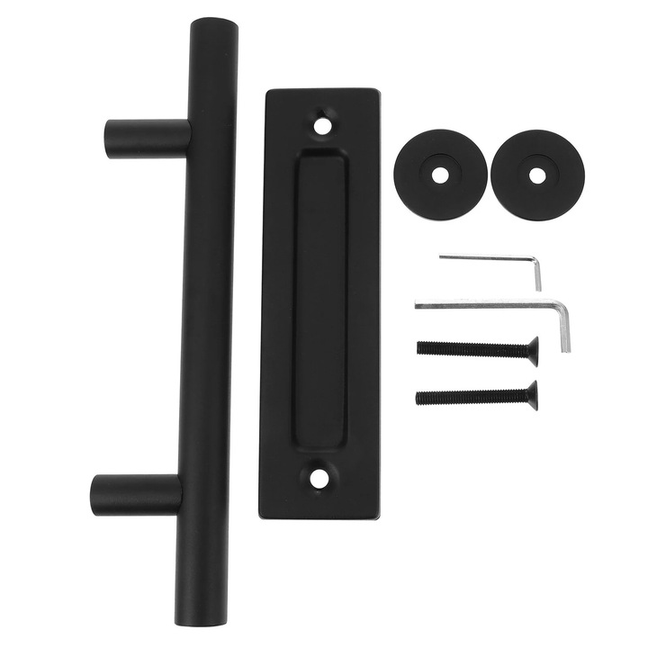 Maner usa YANYXR, otel carbon, negru, 30.3x7.5x6cm