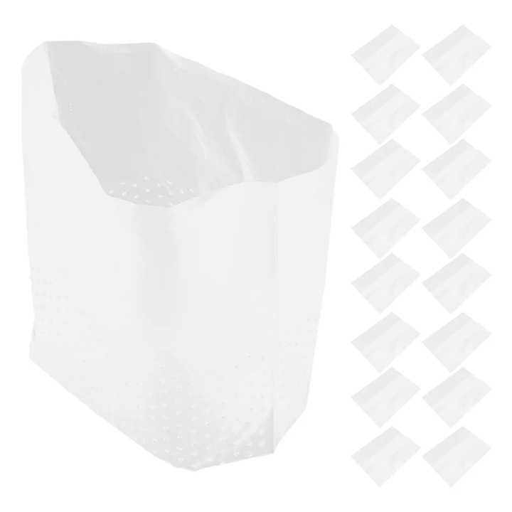 Saci menajeri YANYXR transparenti 25x18x10cm set 90 buc