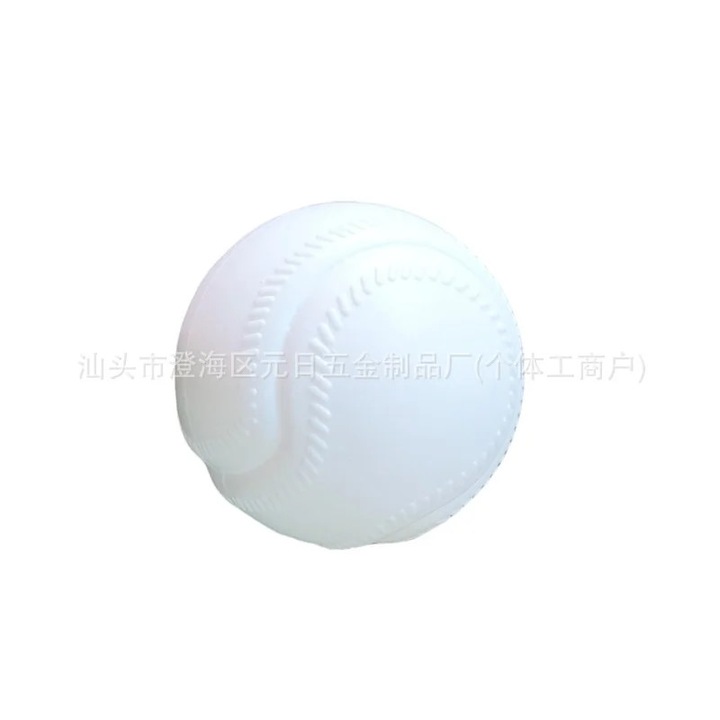 Set 10 mingi din plastic YANYXR, albe, 5.5x5.5x5.5cm, pentru antrenament copii