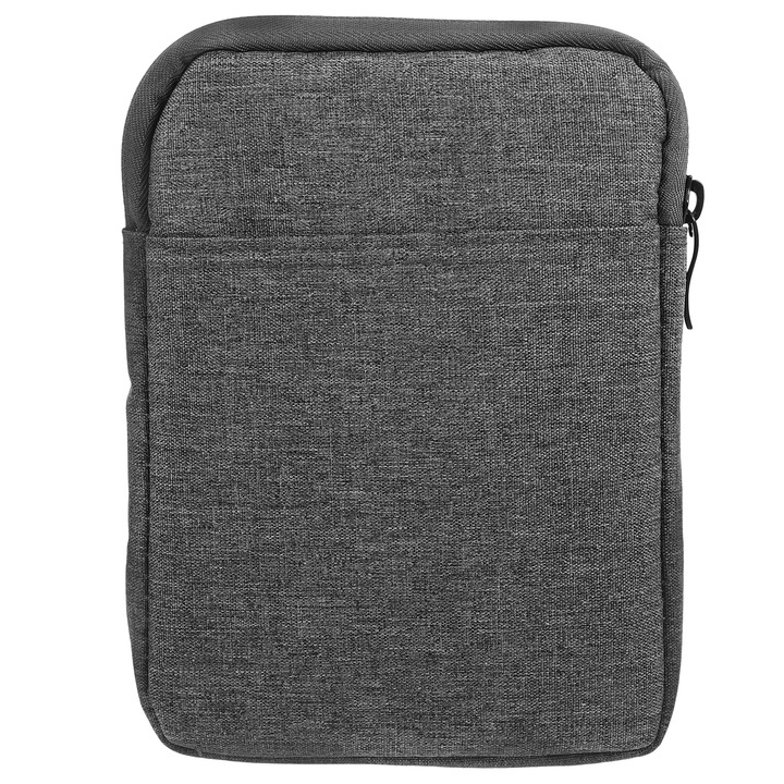YANYXR e-könyv tok, textil anyag, sötétszürke, 20x15x3cm