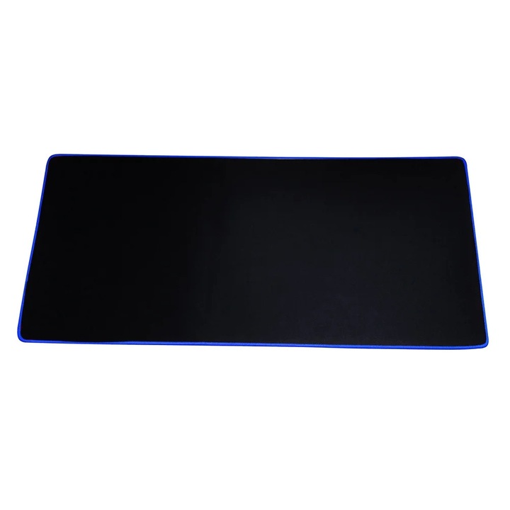 Egérpad YANYXR gaming fekete kék 30x70cm csúszásgátló