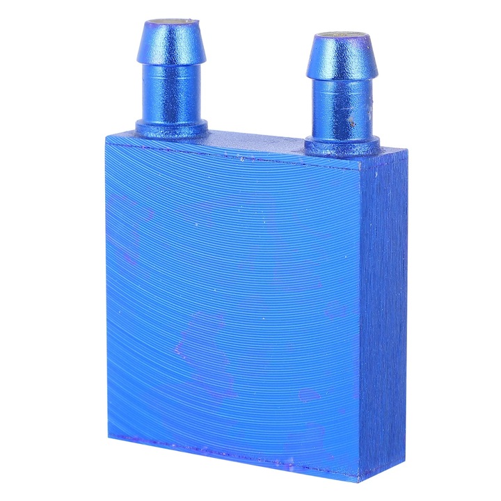 YANYXR alumínium vízhűtő blokk, kék, 9.5mm 7-8mm