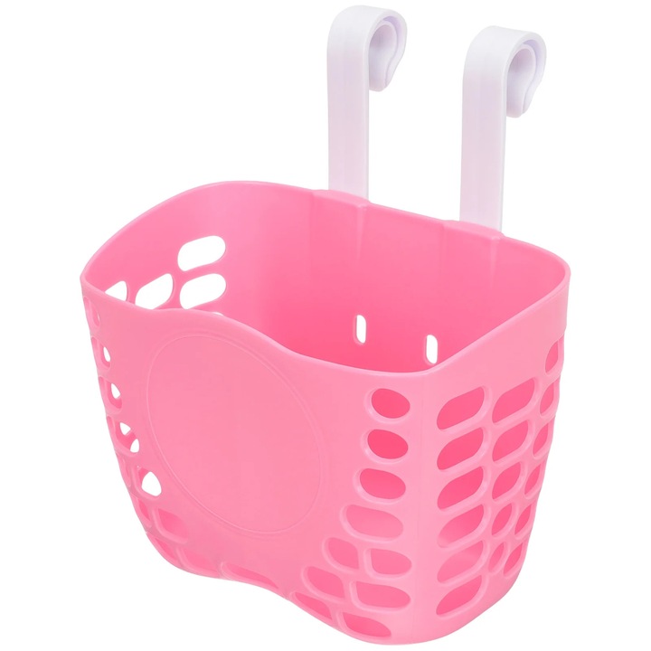 Cos bicicleta copii YANYXR roz 18.5x14x9.5cm detasabil robust