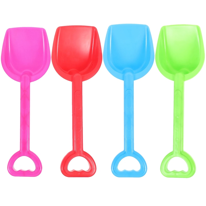 Set 4 lopeti de nisip YANYXR, plastic, multicolor, 32x10.7x1.1cm