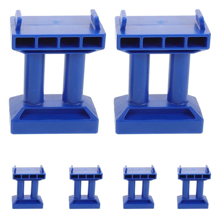 Set 6 suporturi pod trenulete YANYXR albastru 7x5x3cm