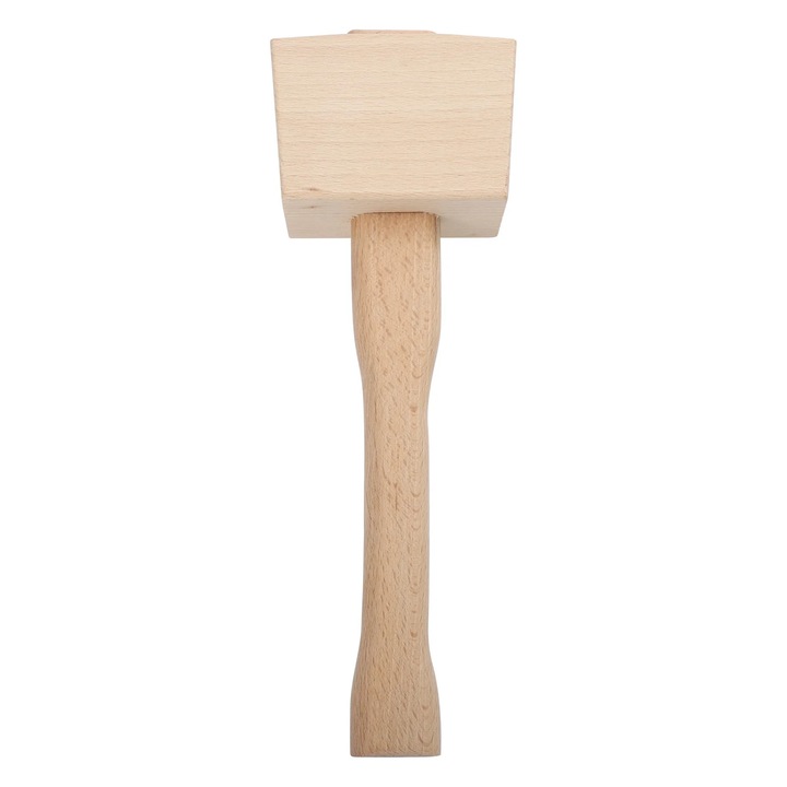 Дървен чук YANYXR, бук, 25x8x4.5см, кафяв