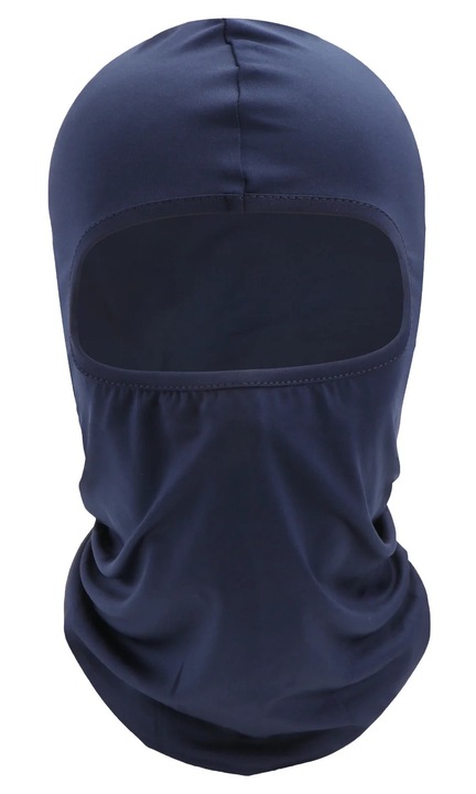 Masca fata YANYXR Lycra albastru regal protectie UV marime universala