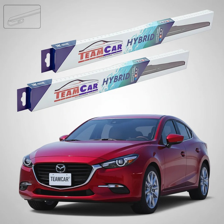 Ablaktörlők Mazda 3 BM 2013-2016, Hibrid Első Készlet – TeamCar®