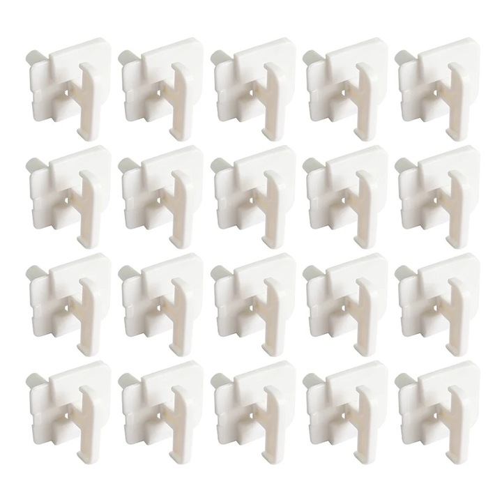 YANYXR USB porvédő kupak készlet 50 db fehér 2.88x2.88x1.91cm