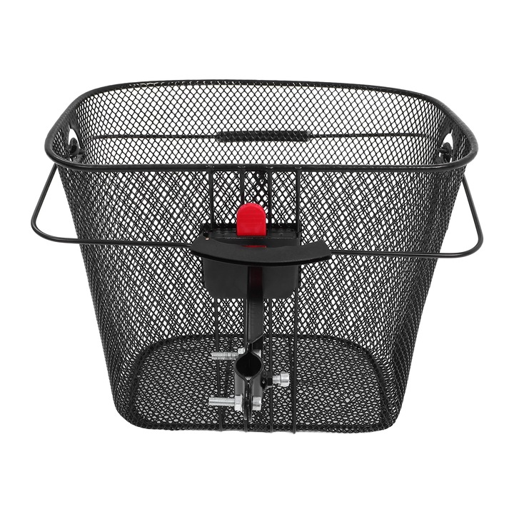 Cos bicicleta YANYXR metalic negru 34.5x25.5x27cm detasabil