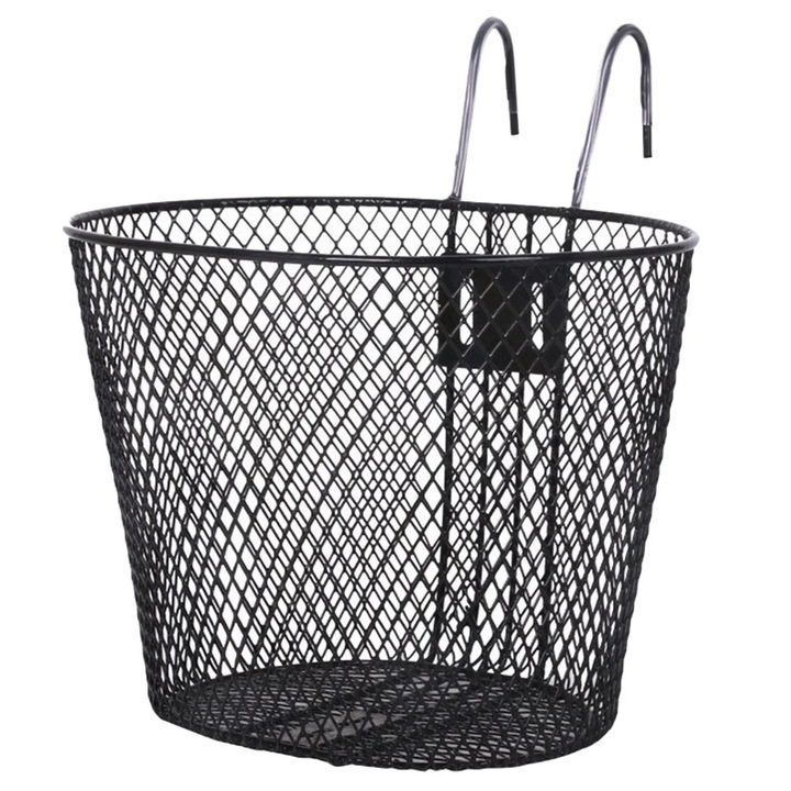 Cos bicicleta YANYXR, fier, negru, 32x25x25cm, usor montaj