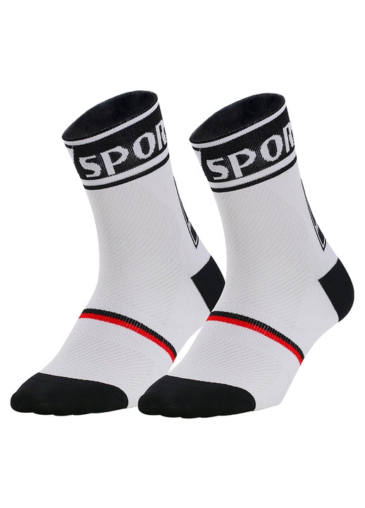 1 Pár Férfi Sport Zokni, Légáteresztő, Izzadságelnyelő, Sportoláshoz