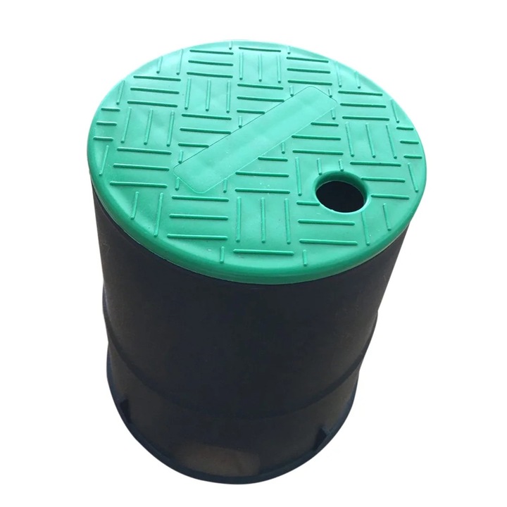 Cutie irigare rotunda YANYXR 23x20.5x20.5cm plastic durabil acoperire suprapusa