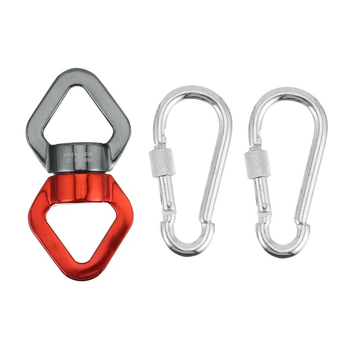 YANYXR alumínium forgó szett 2 karabinerrel 11x5x3cm 30KN