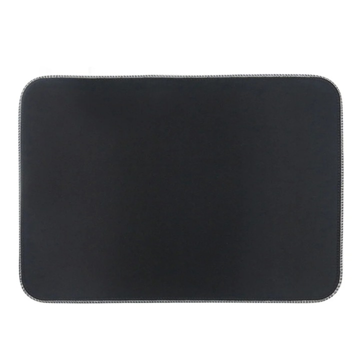 YANYXR gamer egérpad, színes világítás, fekete, 35x25x0.4cm