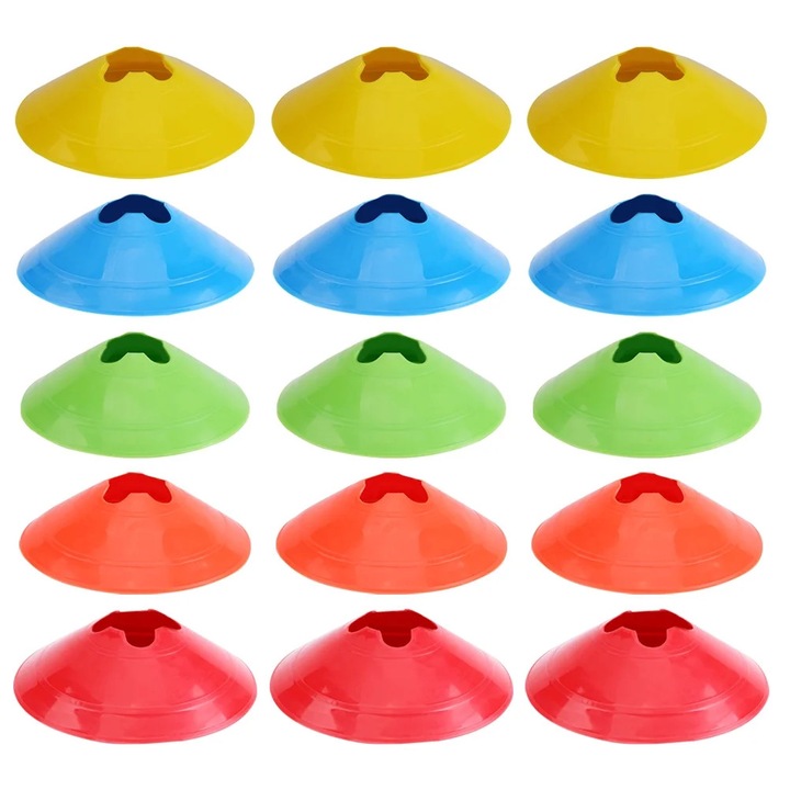 YANYXR fociedzés kúpok többszínű 19x19x5cm 20 db-os szett