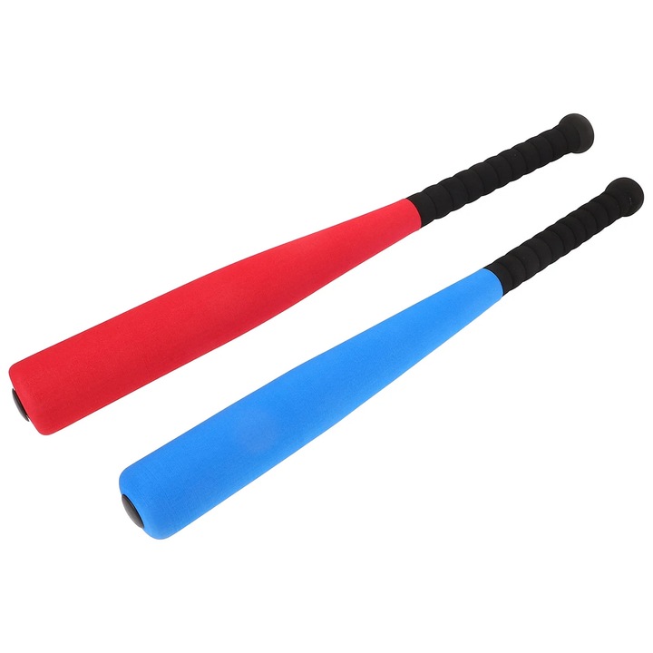 YANYXR EVA PVC baseballütő szett, 2 db, többszínű, 54x5.5x5.5cm