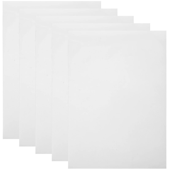 Hartie adeziva pentru imprimare YANYXR A4 alb 29.7x21cm set 5 buc