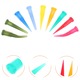 Set 10 duze aplicare adeziv YANYXR multicolor 3.2x0.7x0.7cm reutilizabile