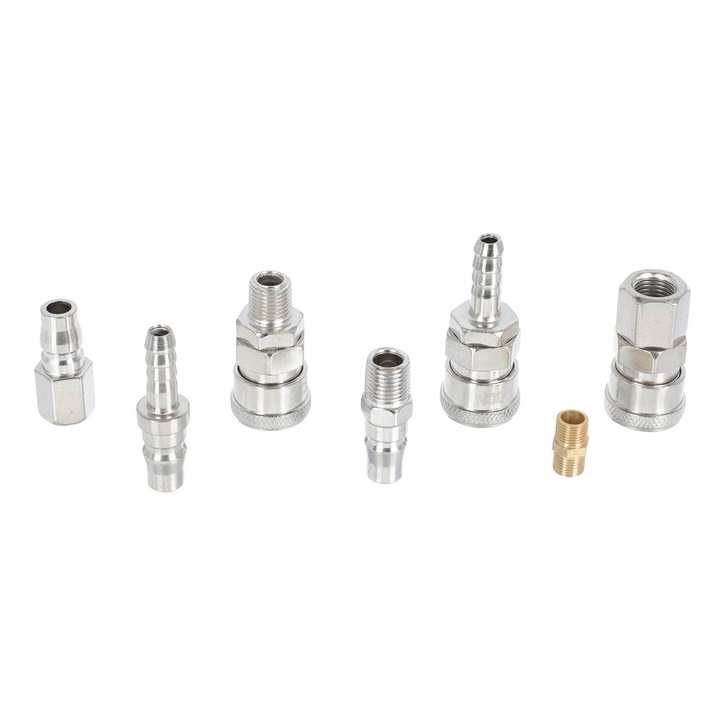 Conector furtun aer YANYXR set 25 piese metal multicolor 2.7x1.5x1 cm