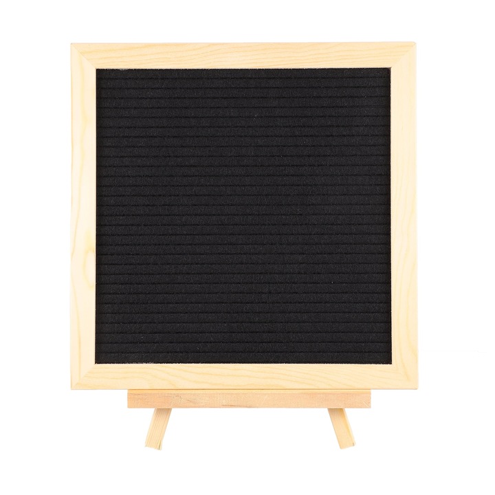 Табло за съобщения от филц YANYXR, дърво, 27x25.5x2см, многоцветно