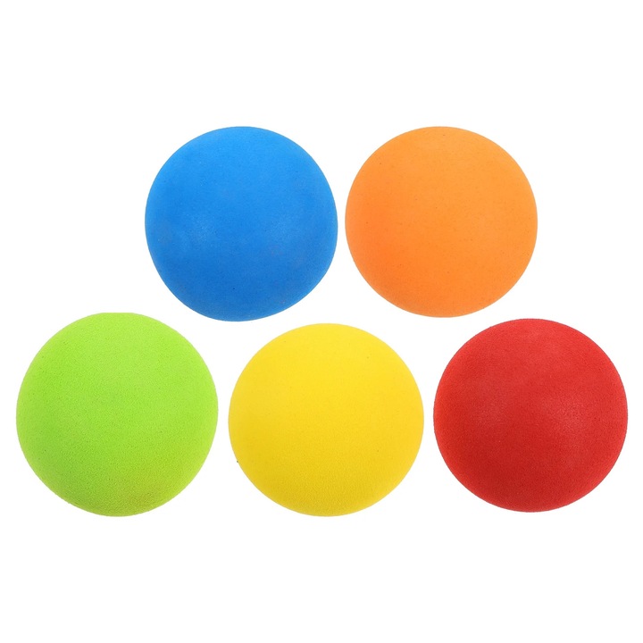 Set mingi golf antrenament YANYXR multicolor 6x6x6cm 5 buc