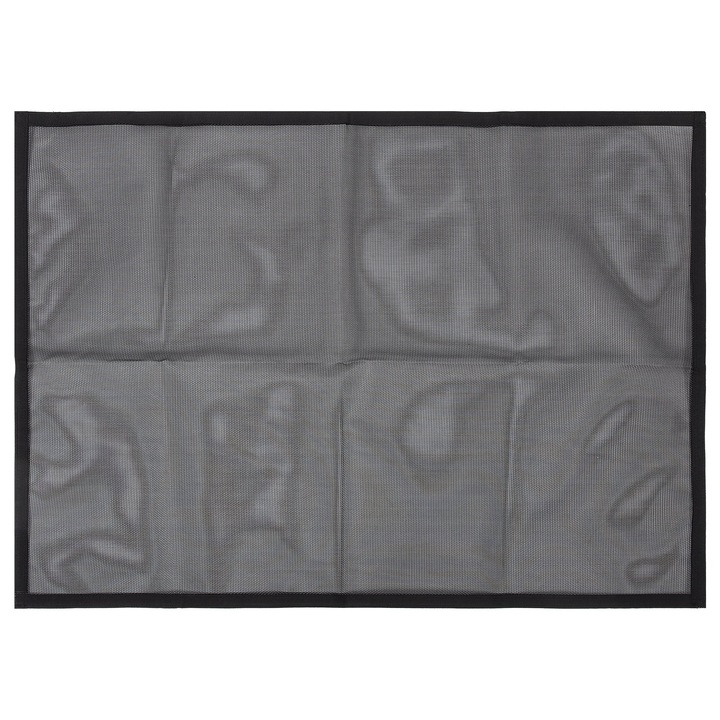 YANYXR kandalló védőháló, fekete PVC 101.6x73.6x0.1cm szett
