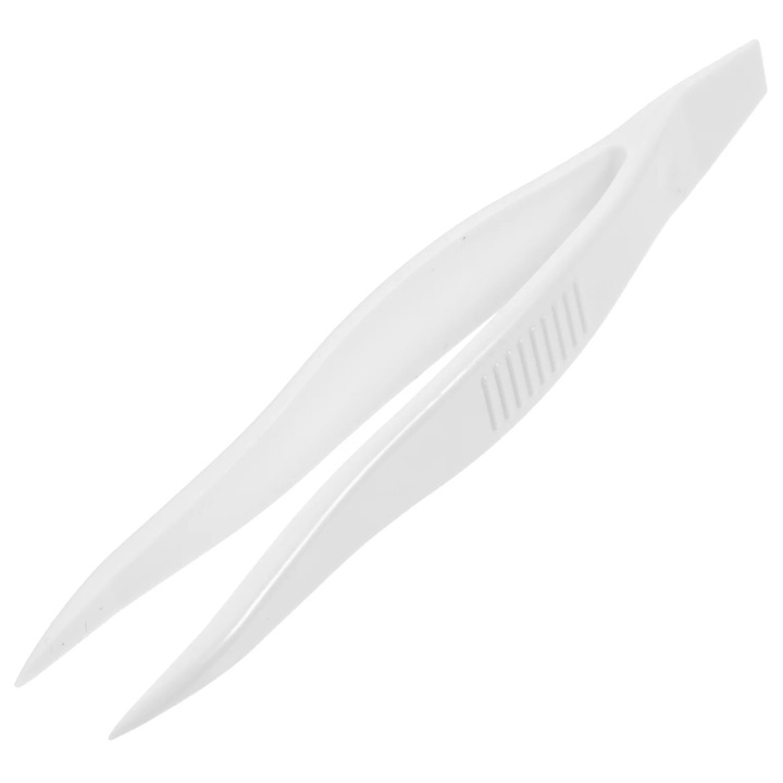 YANYXR fehér csipesz 12.8x2.5x1cm dobozzal