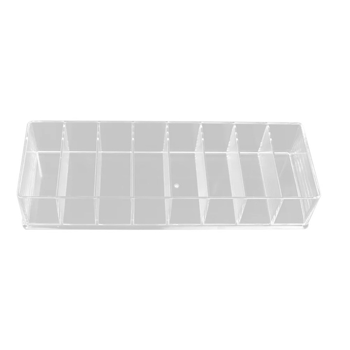 YANYXR átlátszó hajvágó kiegészítő tároló doboz 24.8x8.5x4.5cm