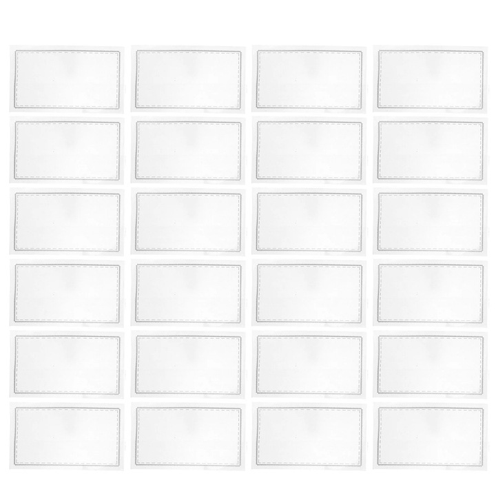 Държач за бадж YANYXR PVC прозрачен 9x6.7x1.5см комплект 50 бр