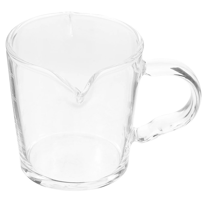 YANYXR átlátszó üveg eszpresszó csésze 90ml 9x7.6x6.3cm