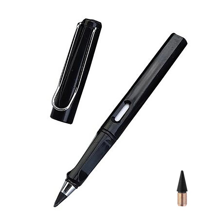 YANYXR ergonomikus ceruza utántöltőkkel, többszínű, 14cm