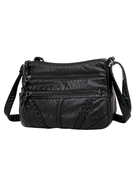 Geanta dama YANYXR 2023 piele negru 23x17x12cm capacitate mare