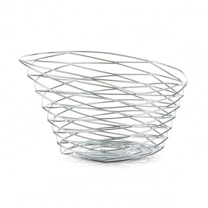 Cos pentru fructe,din metal cromat