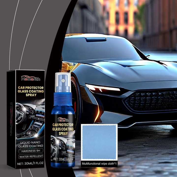 YANYXR 30ml belső autófelújító folyadék kendővel