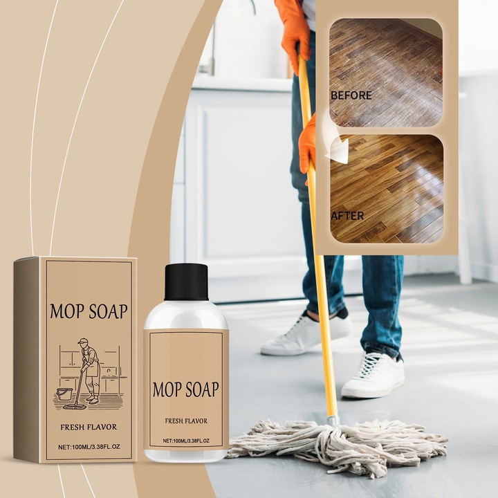 YANYXR padlótisztító oldat, koncentrált, 100ml, fához és csempéhez