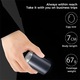 YANYXR mini USB újratölthető hordozható borotva, fehér, 7x3.5cm