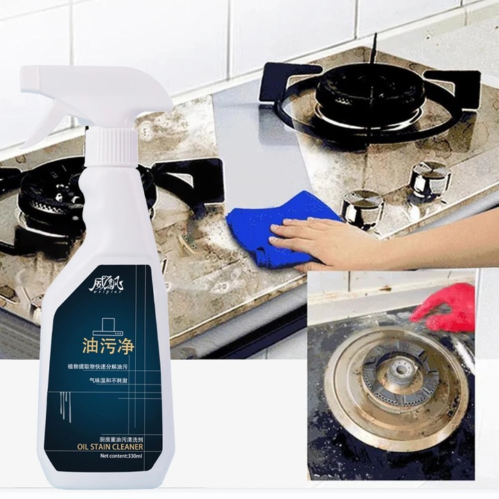 Detergent de uz casnic YANYXR, degresant bucatarie, indepartare pete ulei, 330ml