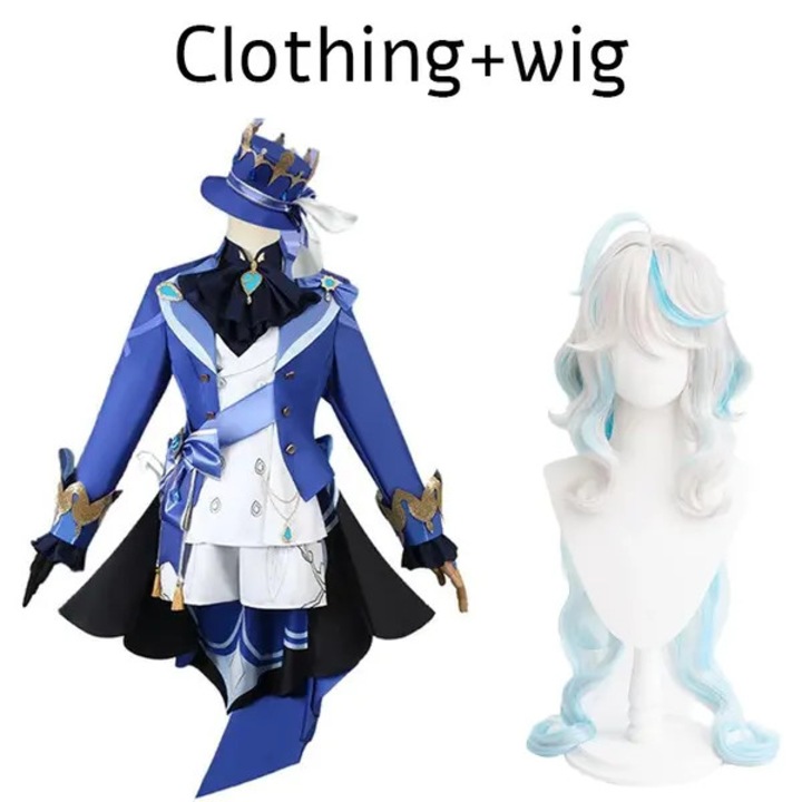 Costum cosplay Genshin Impact Phlena set poliester multicolor