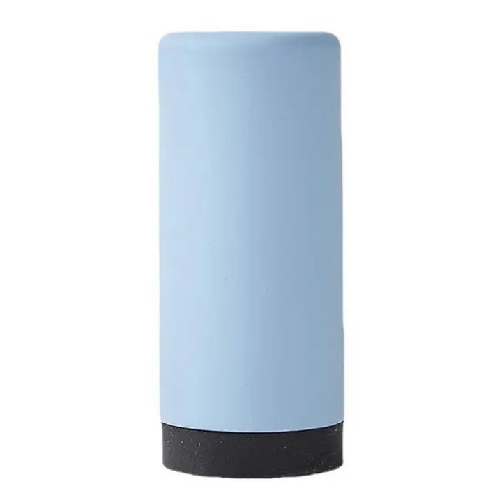 Szilikon szappanadagoló 240ml sokoldalú légmentesen záródó fehér 6x14cm