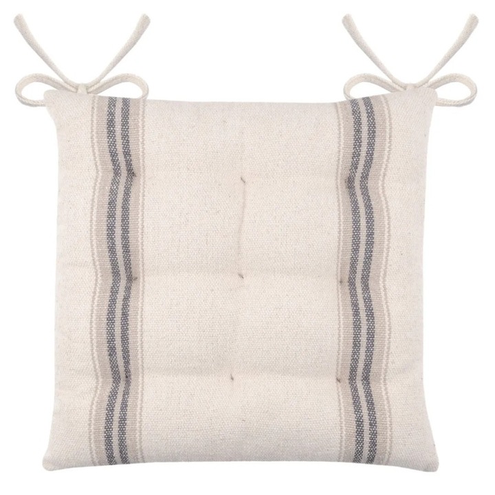 Perna De Scaun Montauban 40x40cm, MoftX, Culoare Antracit, 100% Bumbac