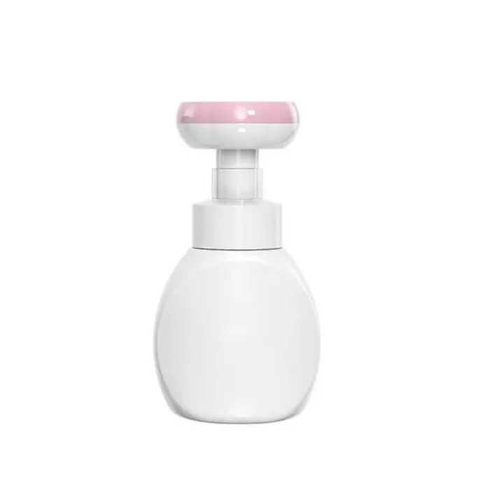 Folyékony szappan adagoló, virágok, PET+PP műanyag, 250ml
