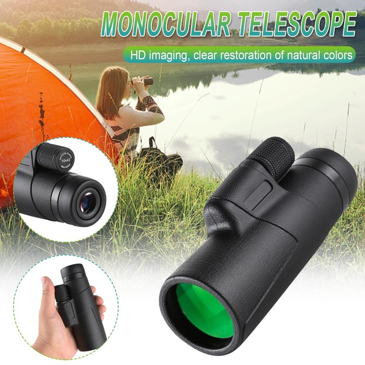 Монокуляр YANYXR 10x42 черен 10x42mm 4000m