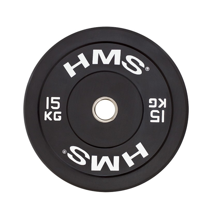 Гумен диск HMS BBR15, 15 кг, 51 мм
